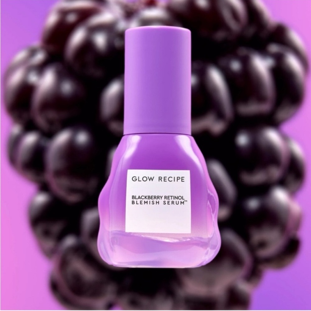 Glow Recipe Blackberry Retinol blemish serum